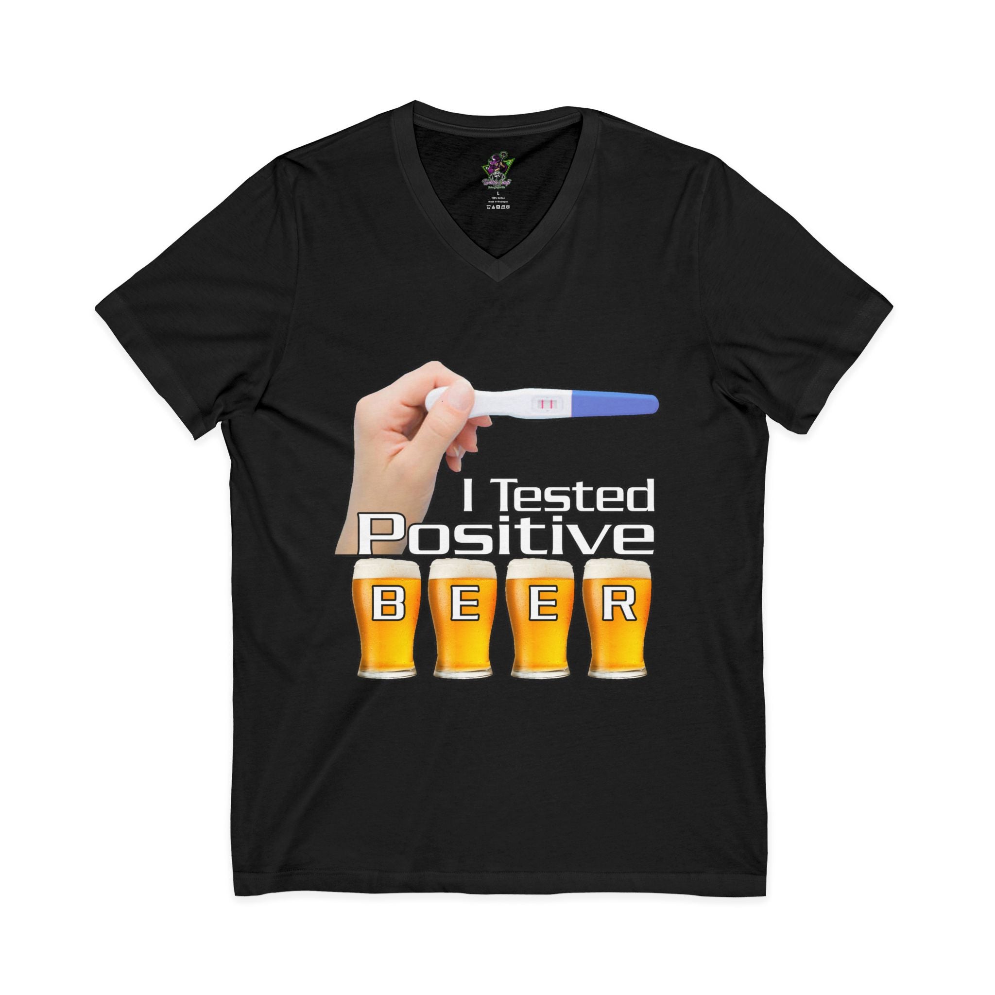 Tested Positive Beer / V-Neck Tee