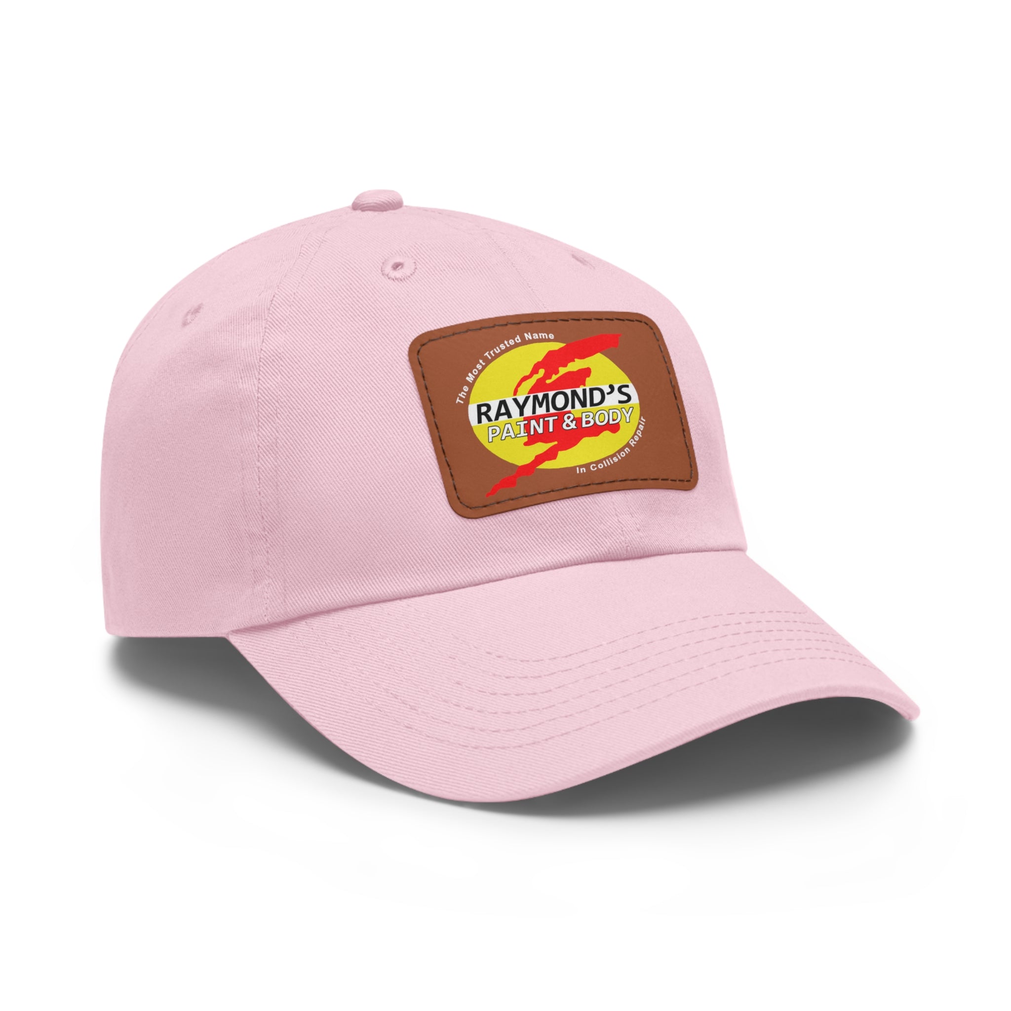 Raymond's Paint & Body Logo / Leather Patch Hat