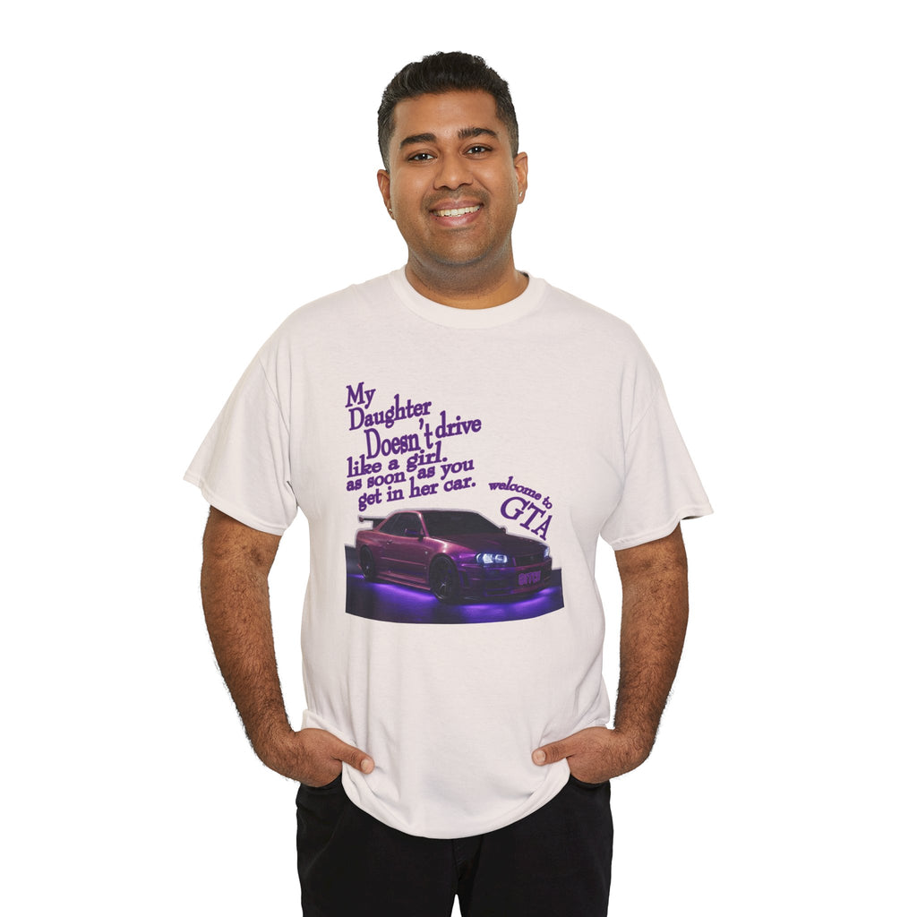 Daughter Doesn't Drive Like A Girl Purple