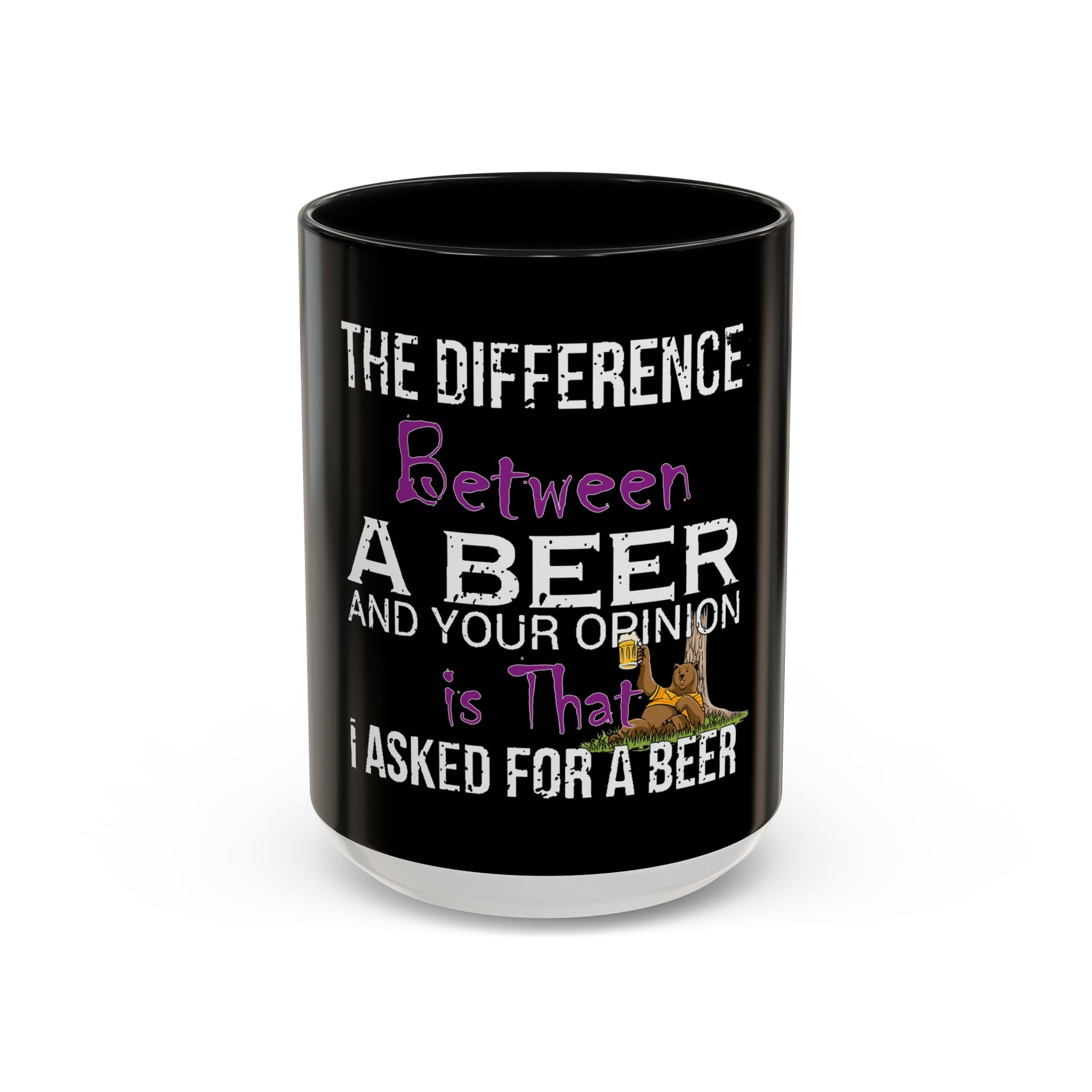 Difference Between Beer / Accent Coffee Mug 11/15oz