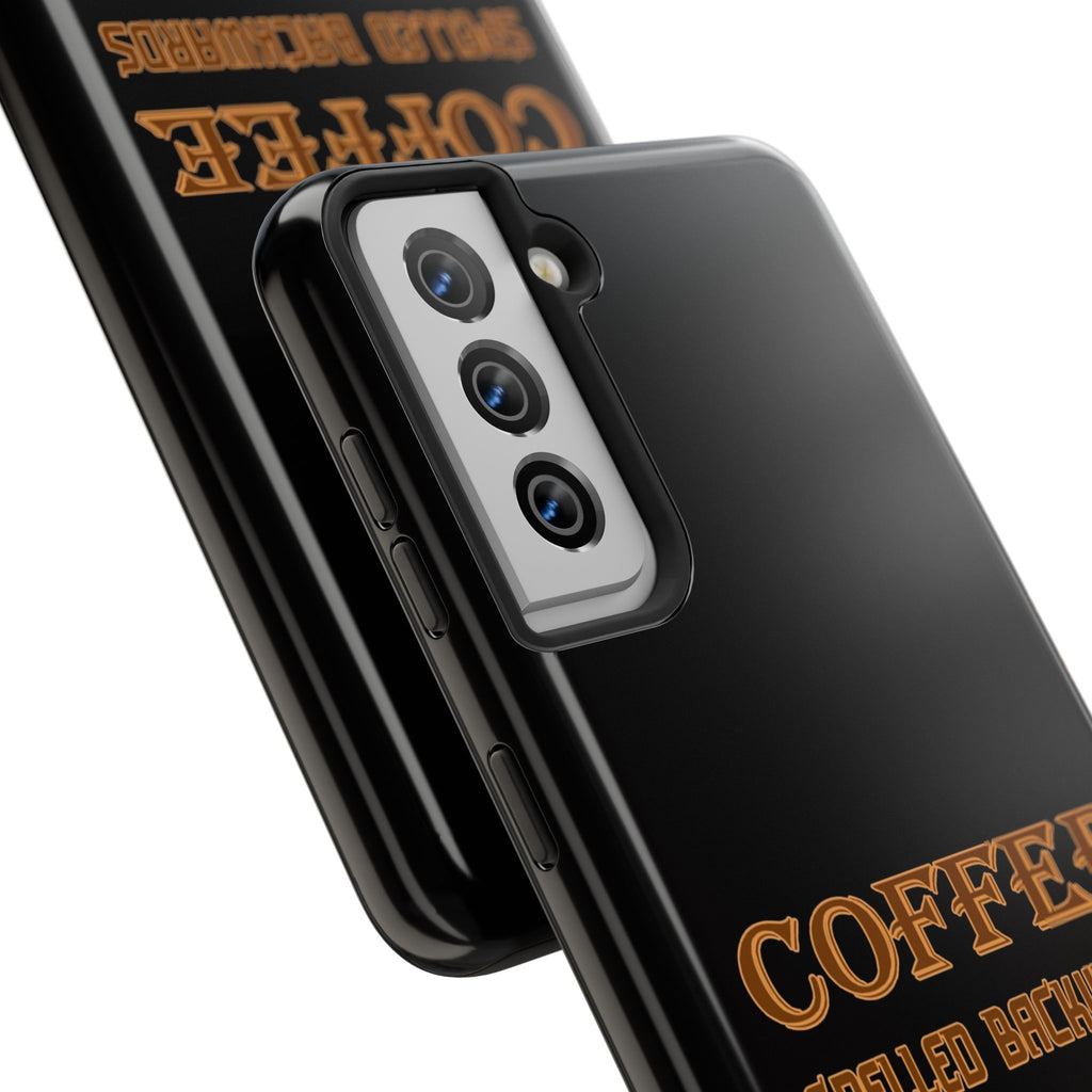 Coffee Coffee Spelled Backwards Is EEFFOC / Tough Phone Case