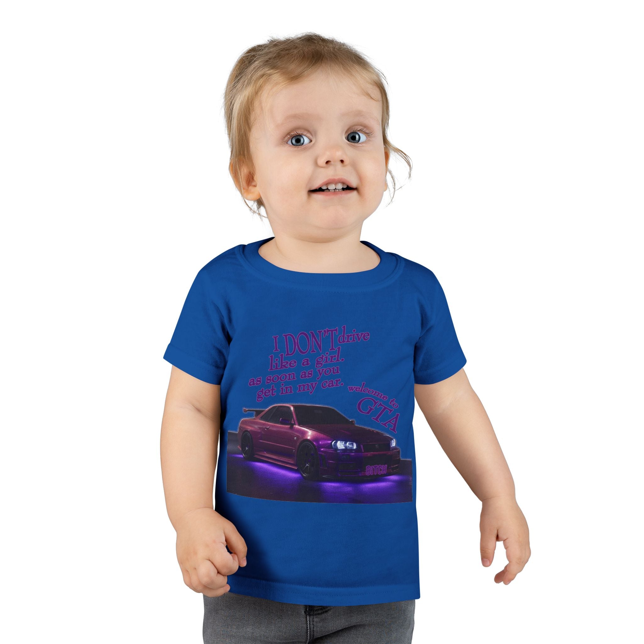 Don't Drive Like a Girl Purple / Toddler