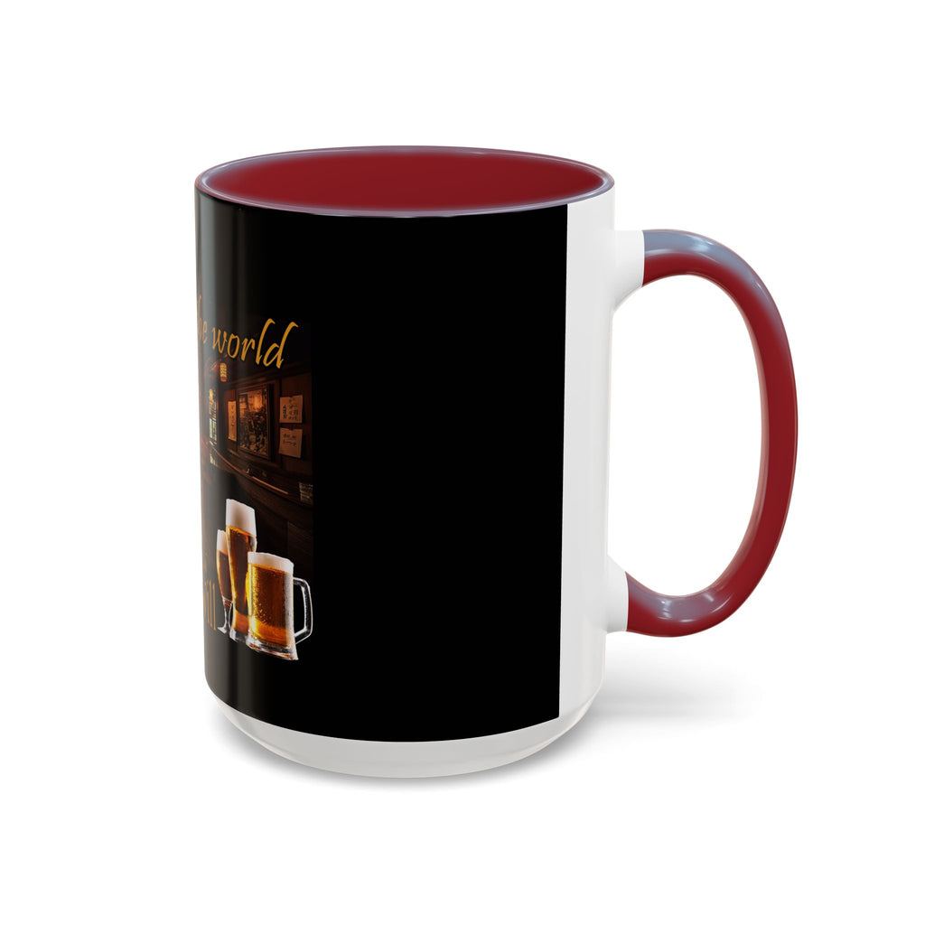 Beer Will Save The World / Accent Coffee Mug 11/15oz
