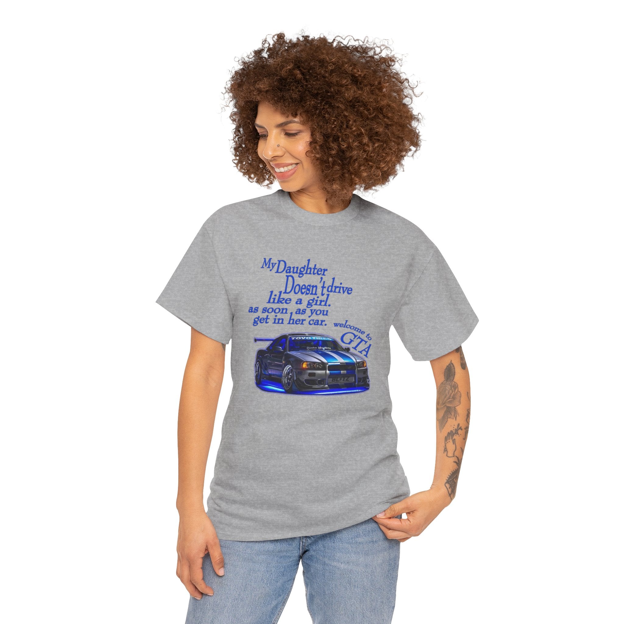 Daughter Doesn't Drives Blue
