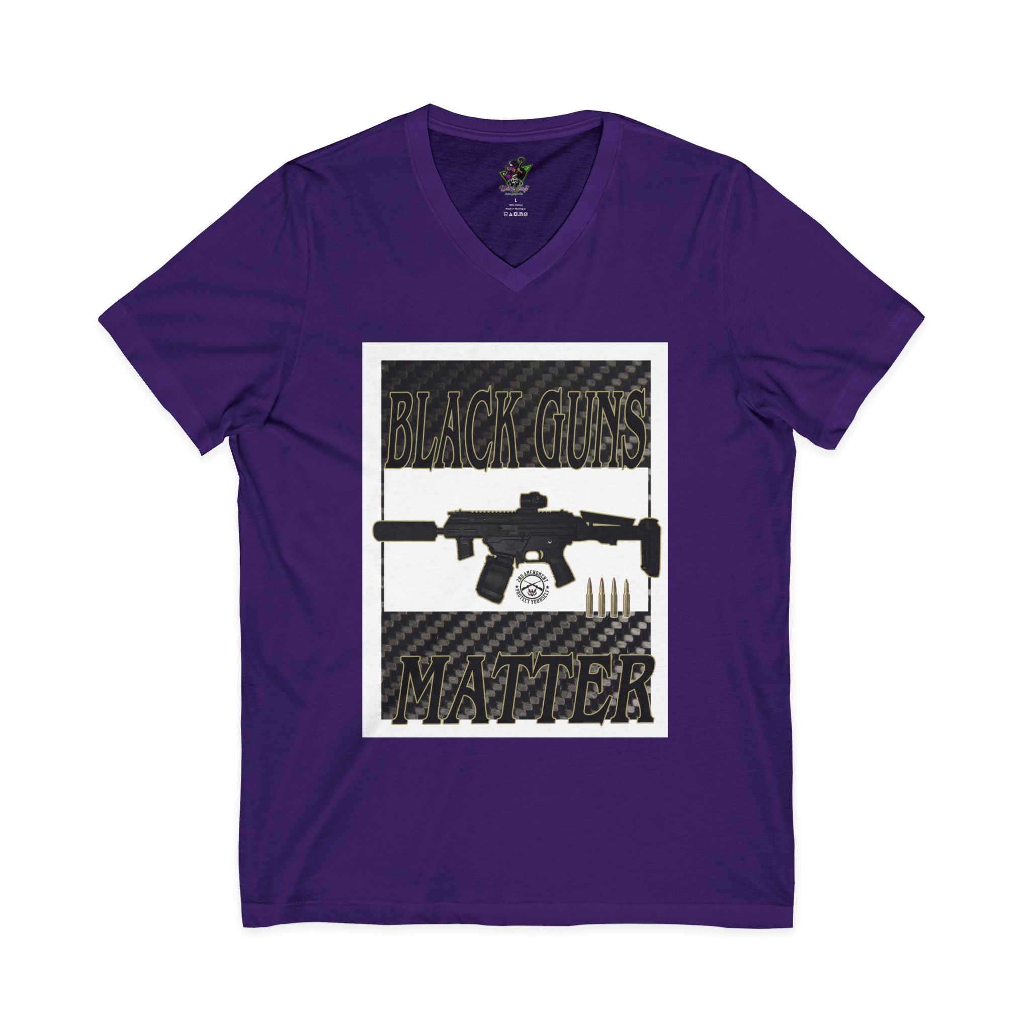 Black Guns Matter / V-Neck Tee