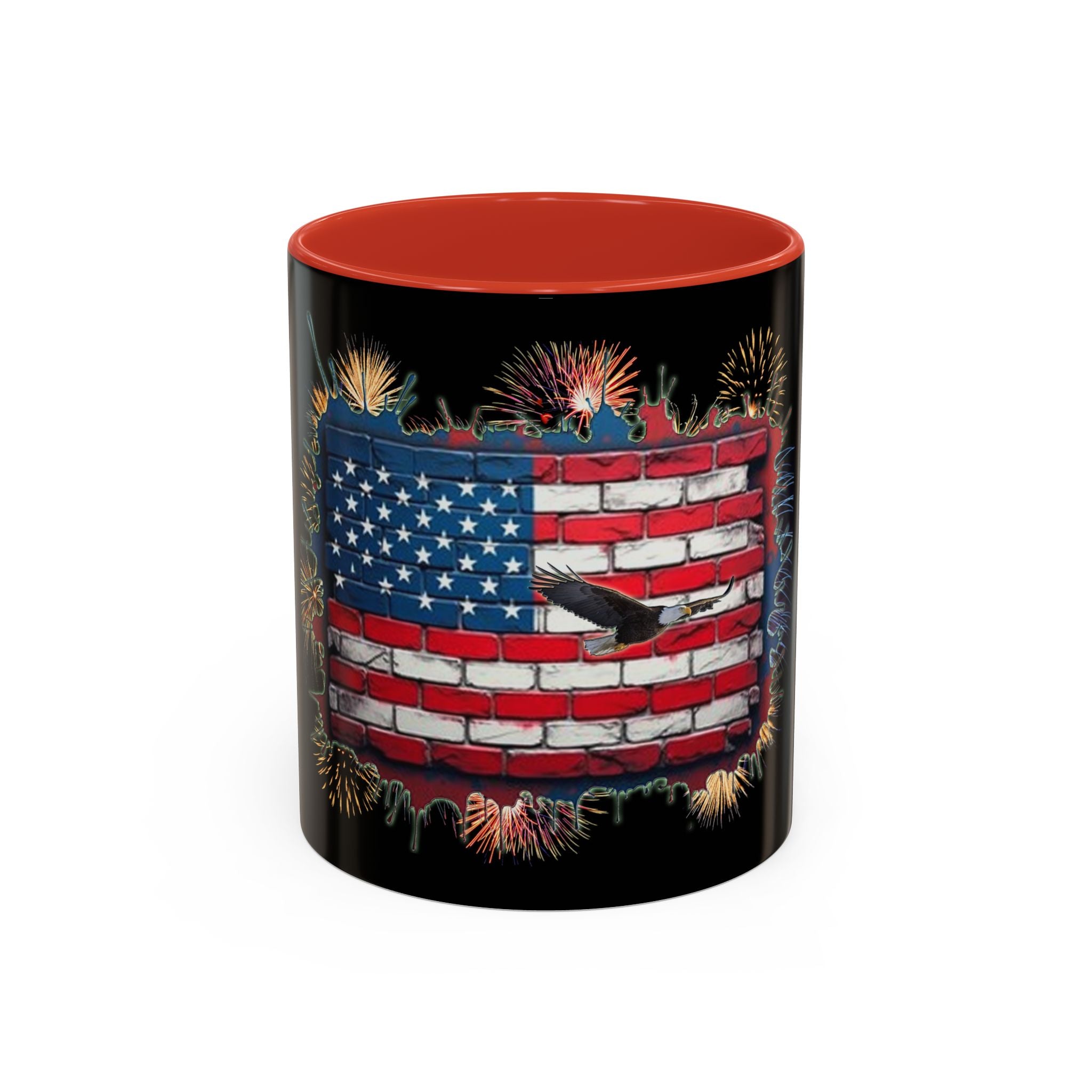 American Brick Flag / Accent Coffee Mug 11/15oz