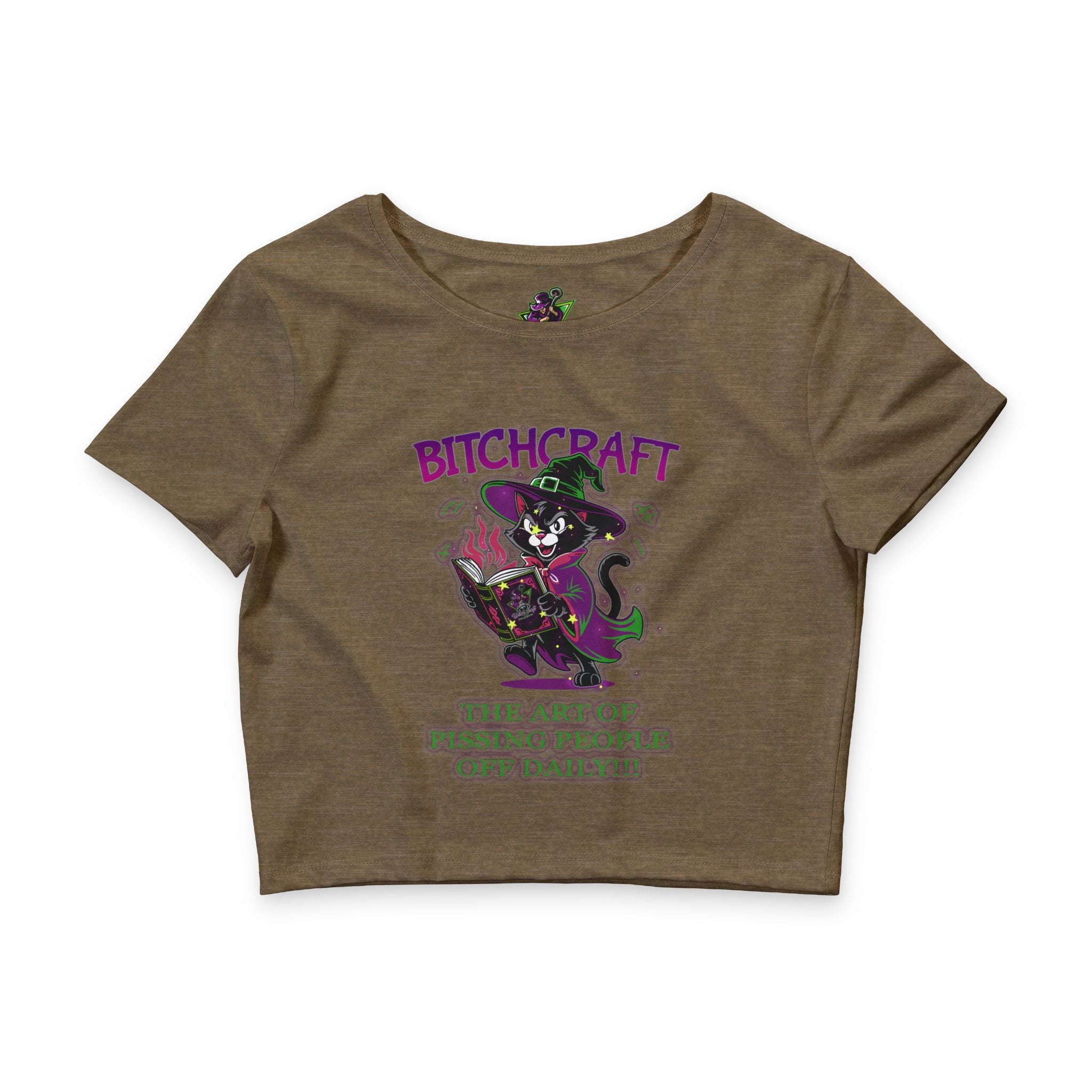 Bitchcraft The Art Of Pissing People Off / Crop Top