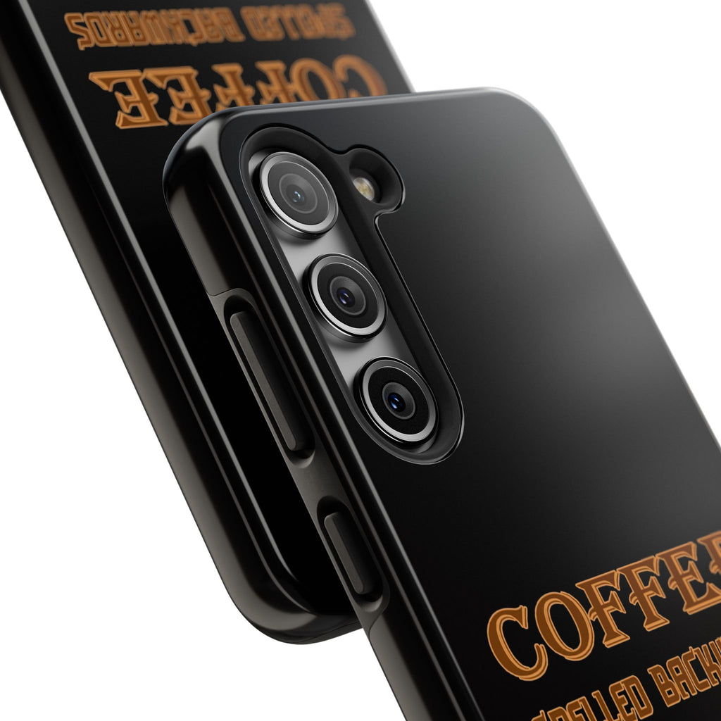 Coffee Coffee Spelled Backwards Is EEFFOC / Tough Phone Case