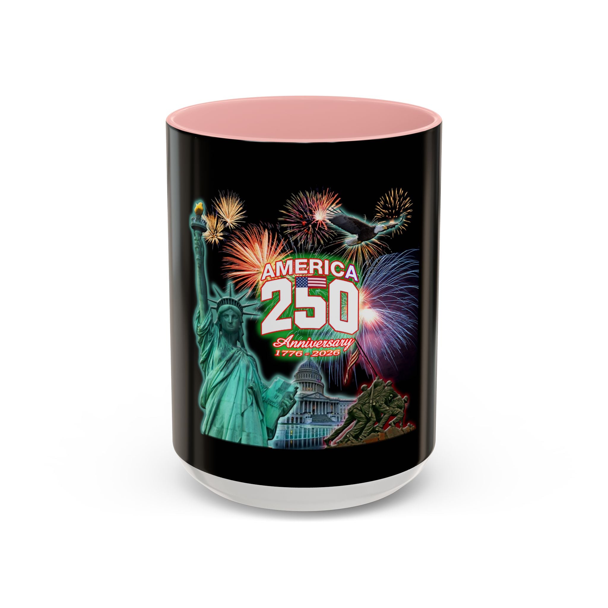Statue of Liberty 250th / Accent Coffee Mug 11/15oz