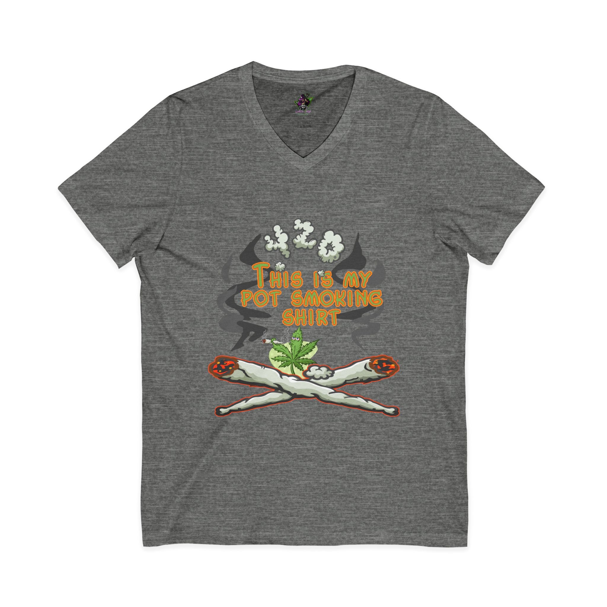 This Is My Pot Smoking Shirt / V-Neck Tee