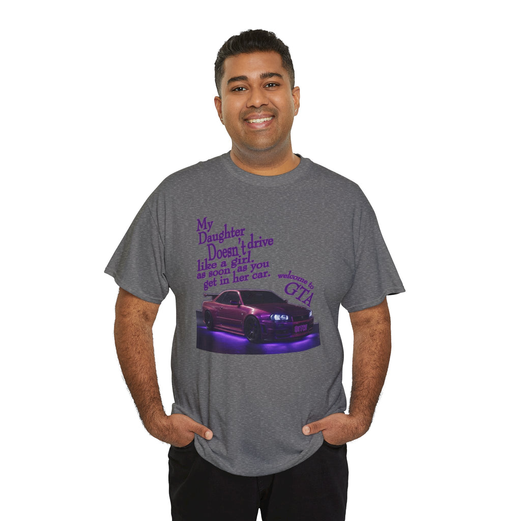 Daughter Doesn't Drive Like A Girl Purple
