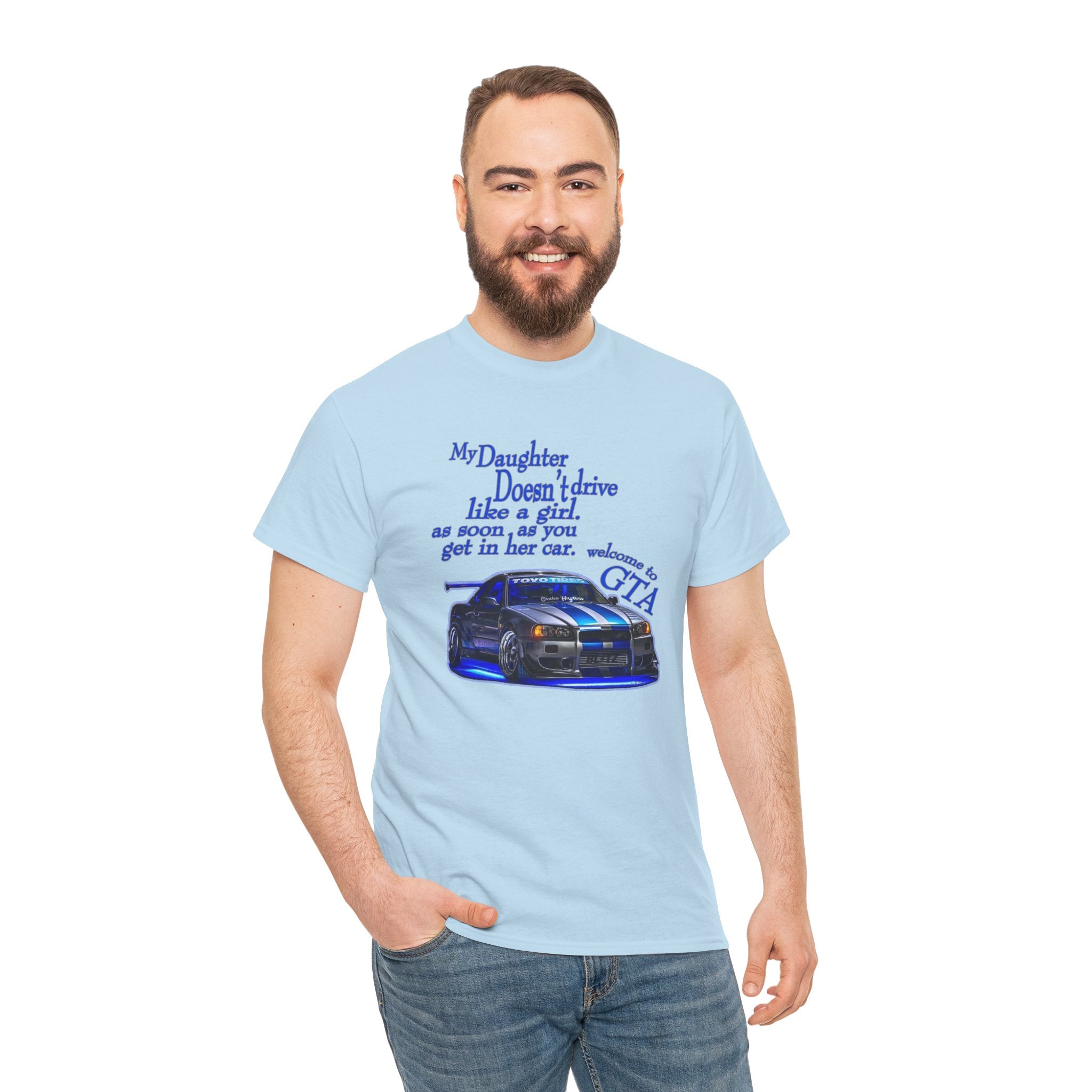 Daughter Doesn't Drive Like A Girl Blue