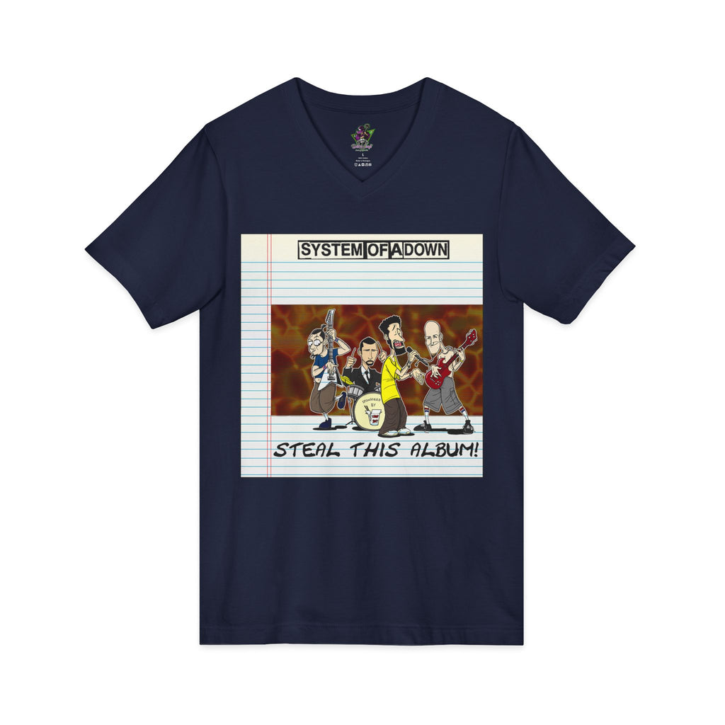 SOAD Steal This Album F&B / V Neck Tee