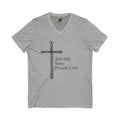 John 8:32 / Proverb 1: 8-9 /  V-Neck Tee