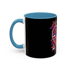 Patriotic Dog Heart / Accent Coffee Mug 11/15oz