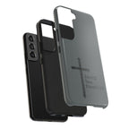 John 8:32 / Proverb 1: 8-9 / Tough Phone Case