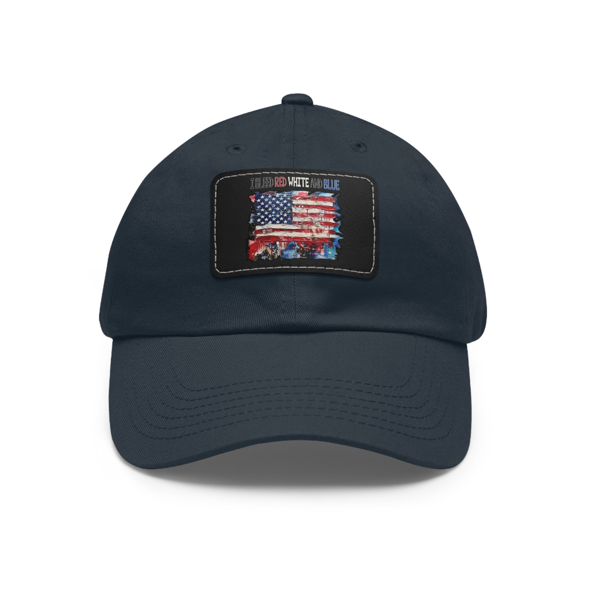 I Bleed Red White and Blue / Leather Patch