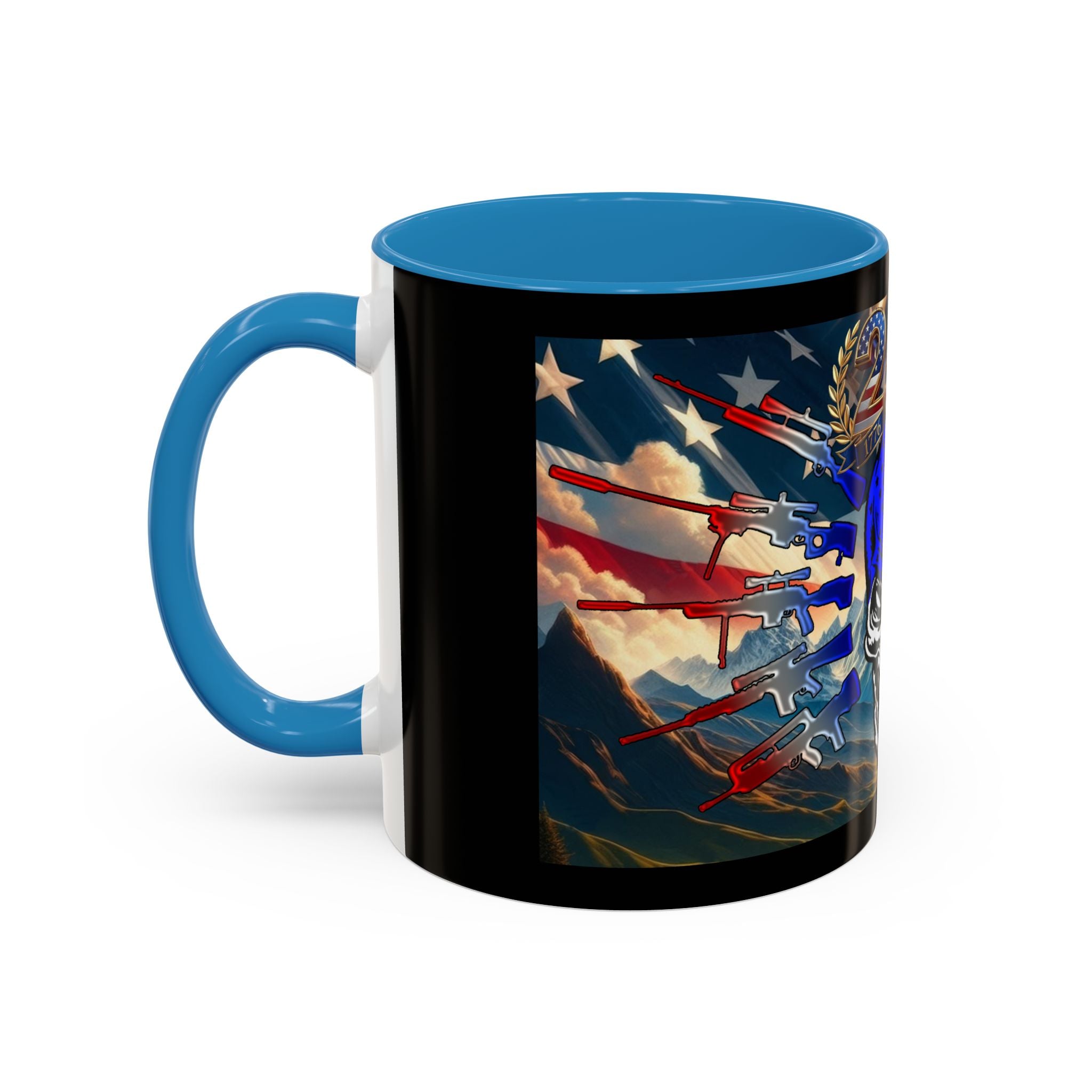 Skull & Guns 250th / Accent Coffee Mug 11/15 oz