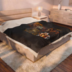 Beer Will Save The World / Velveteen Plush Blanket