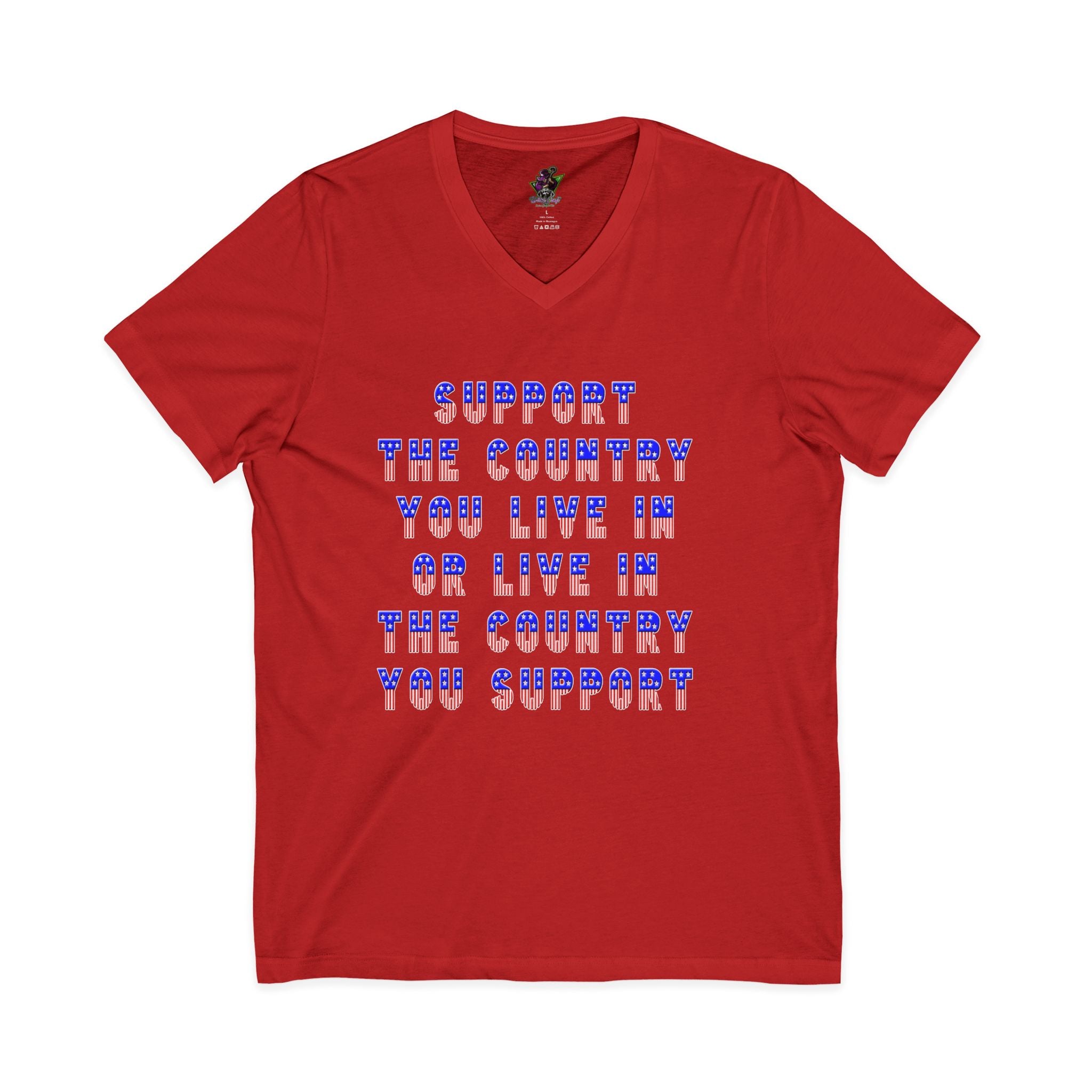 Support the Country / V-Neck Tee