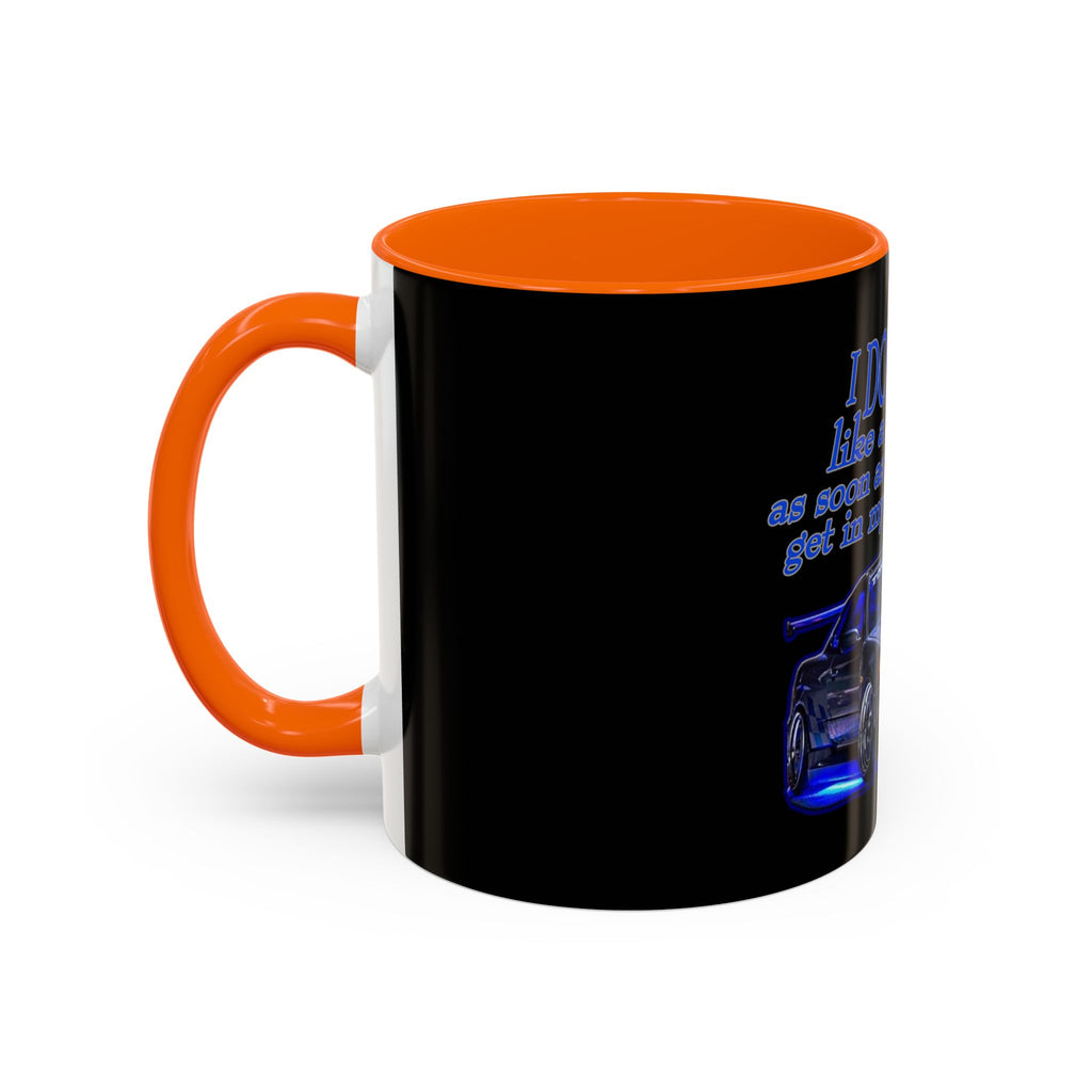 Don't Drive Like A Girl Blue / Accent Coffee Mug 11/15oz