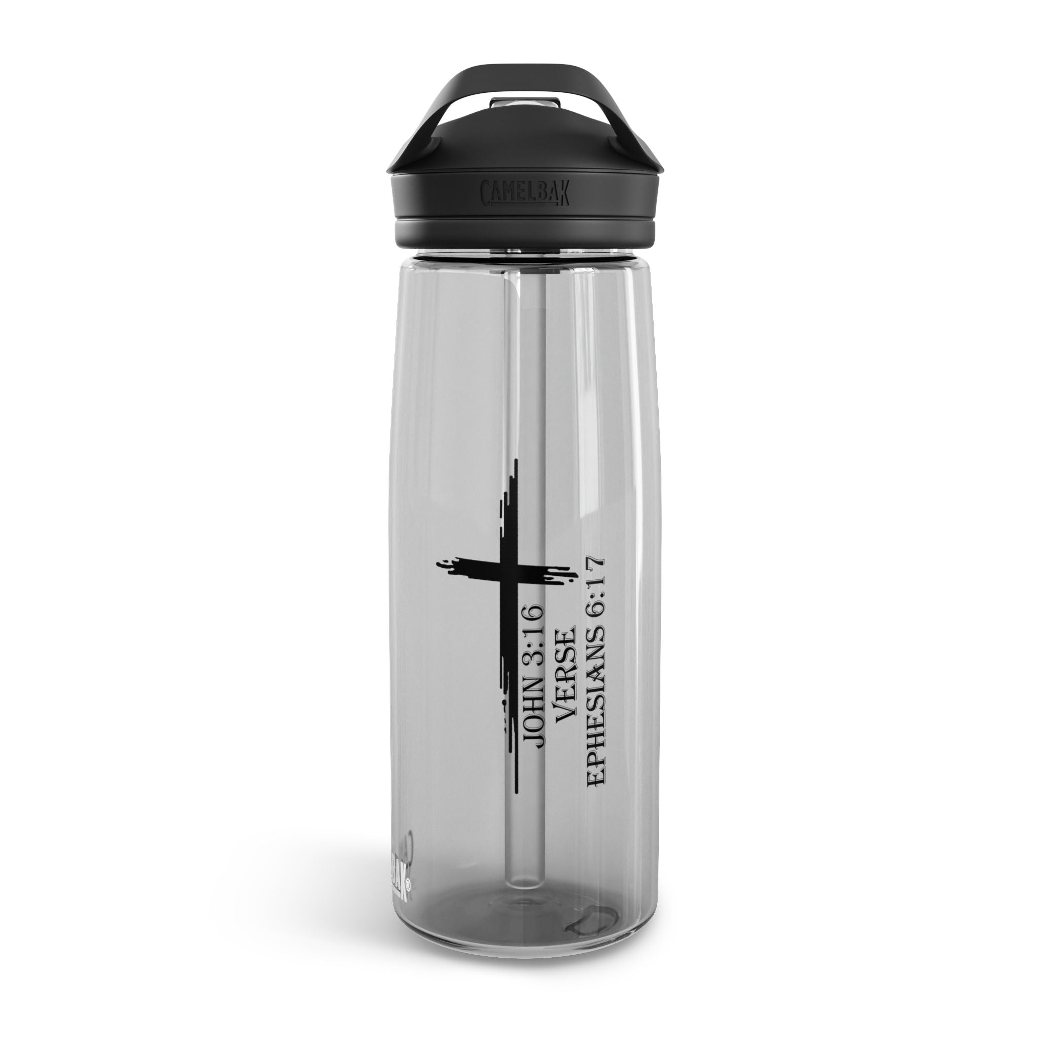 John 3:16 / Ephesians 6:17 / CamelBak Water Bottle 20/25oz