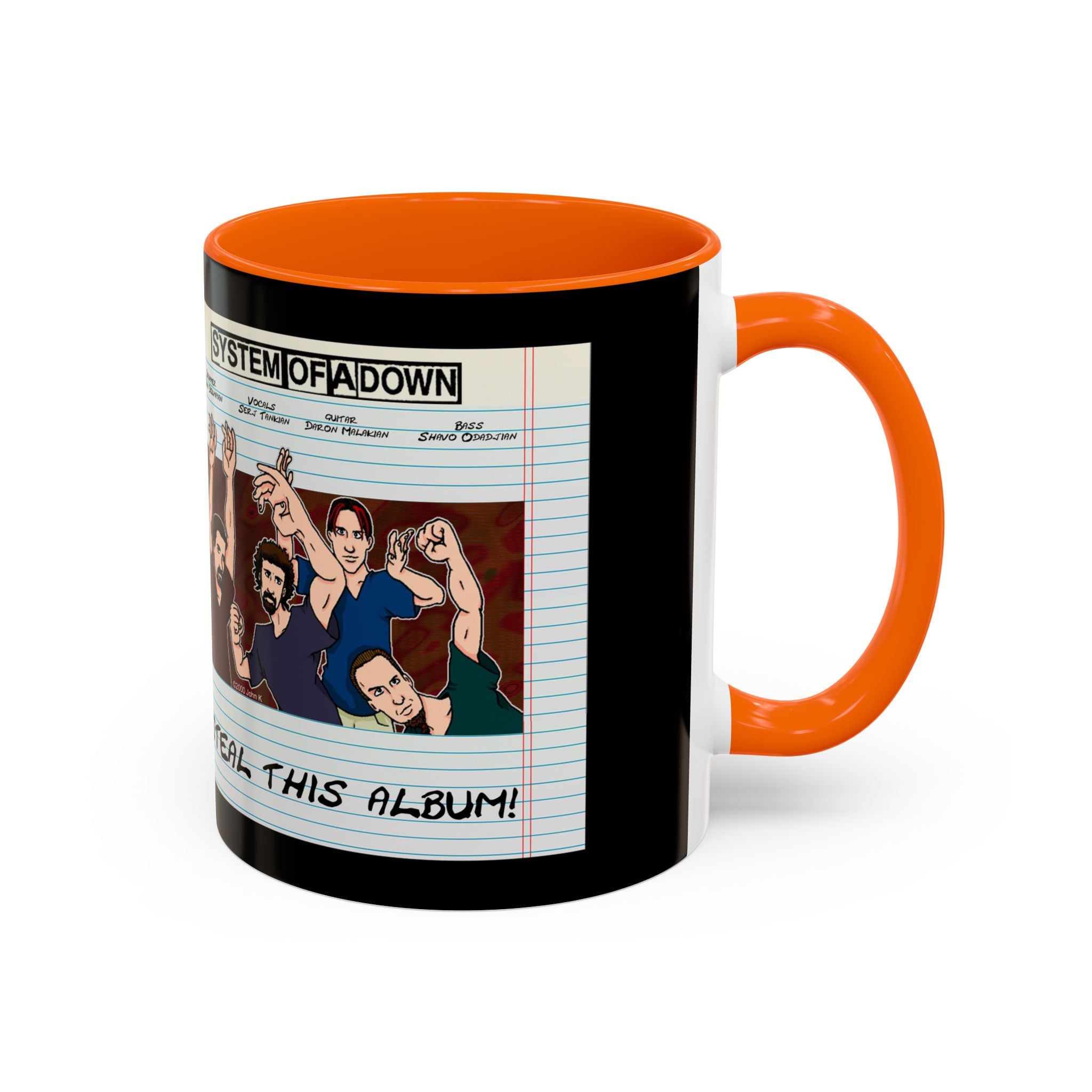 SOAD Steal This Album F&B / Accent Coffee Mug 11/15oz