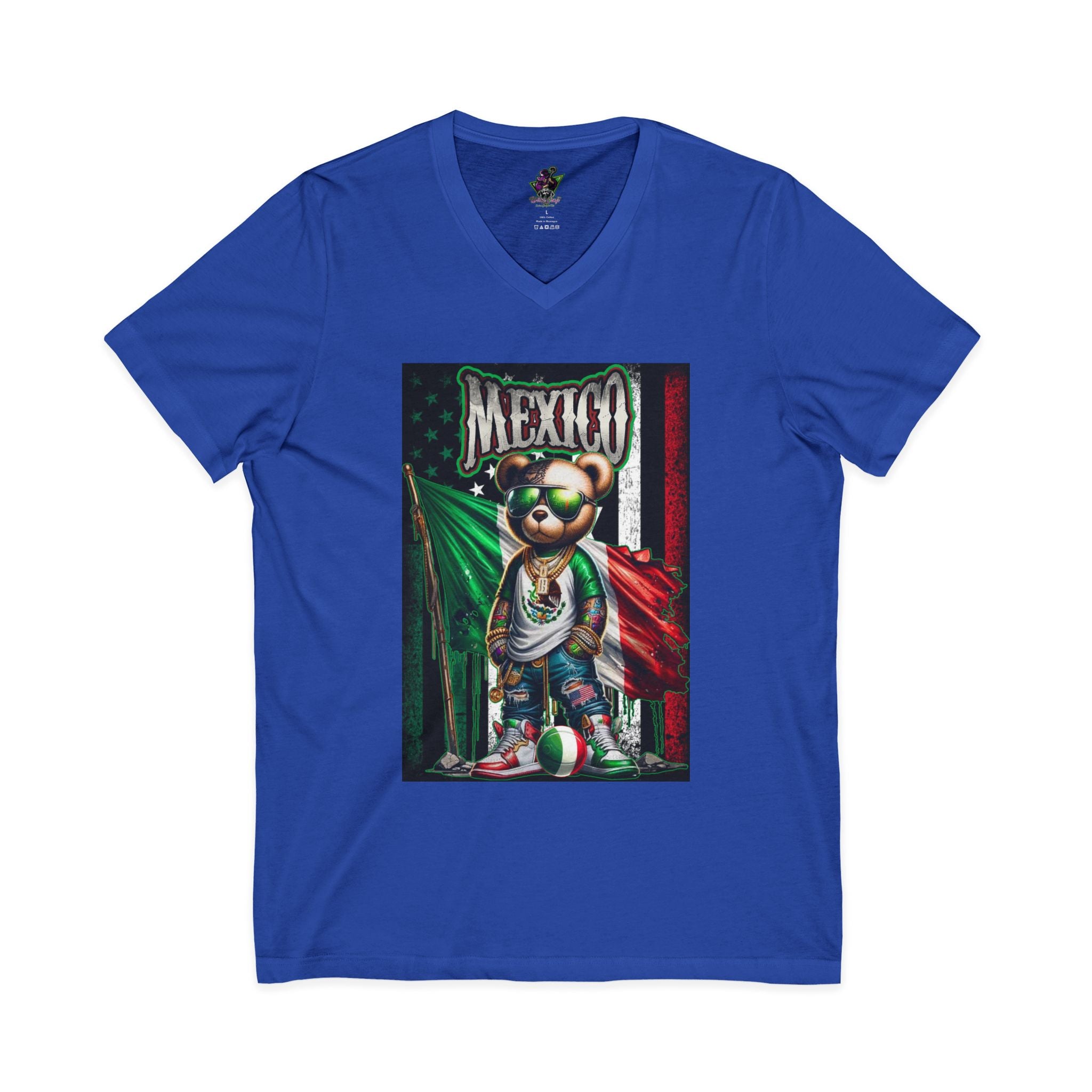 Mexico Teddy Bear / V-Neck Tee
