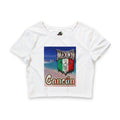 Cancún Mexico Beach / Crop Tee