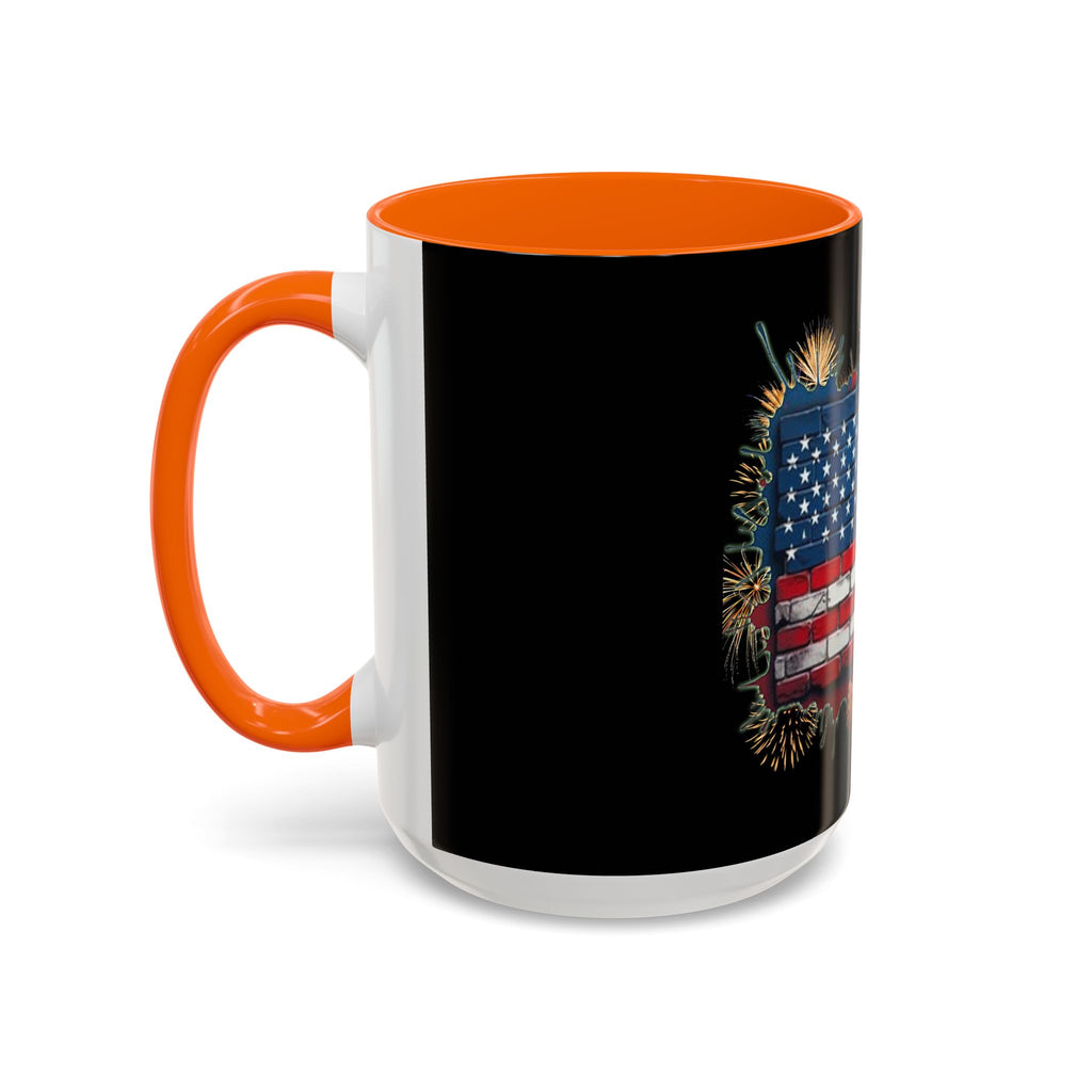American Brick Flag / Accent Coffee Mug 11/15oz