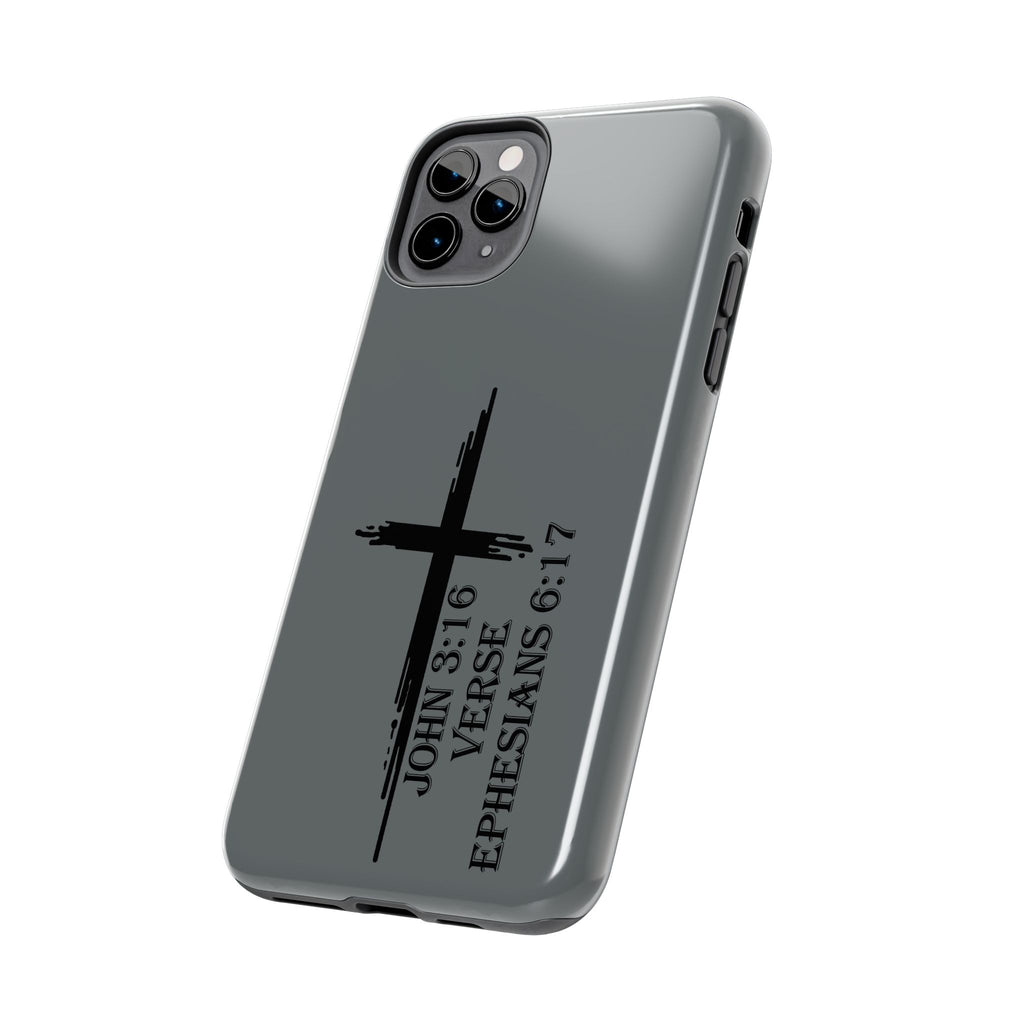 John 3:16 Verse Ephesians 6:17 / Tough Phone Case