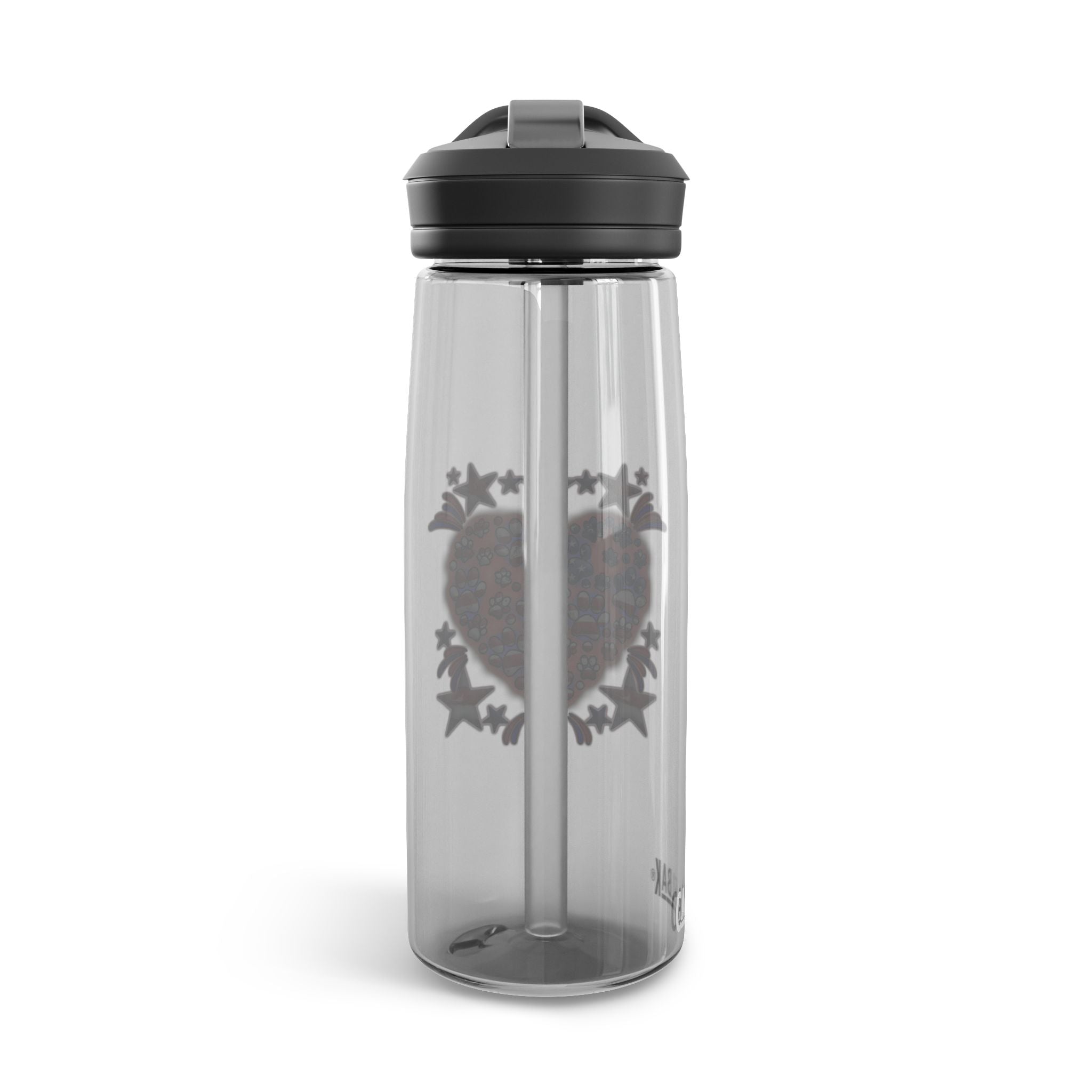Patriotic Dog Heart / Camelbak Water Bottle 20/25oz