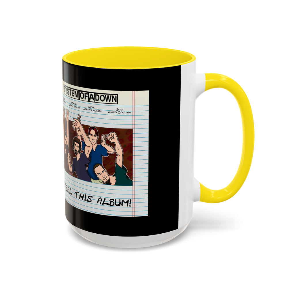 SOAD Steal This Album F&B / Accent Coffee Mug 11/15oz