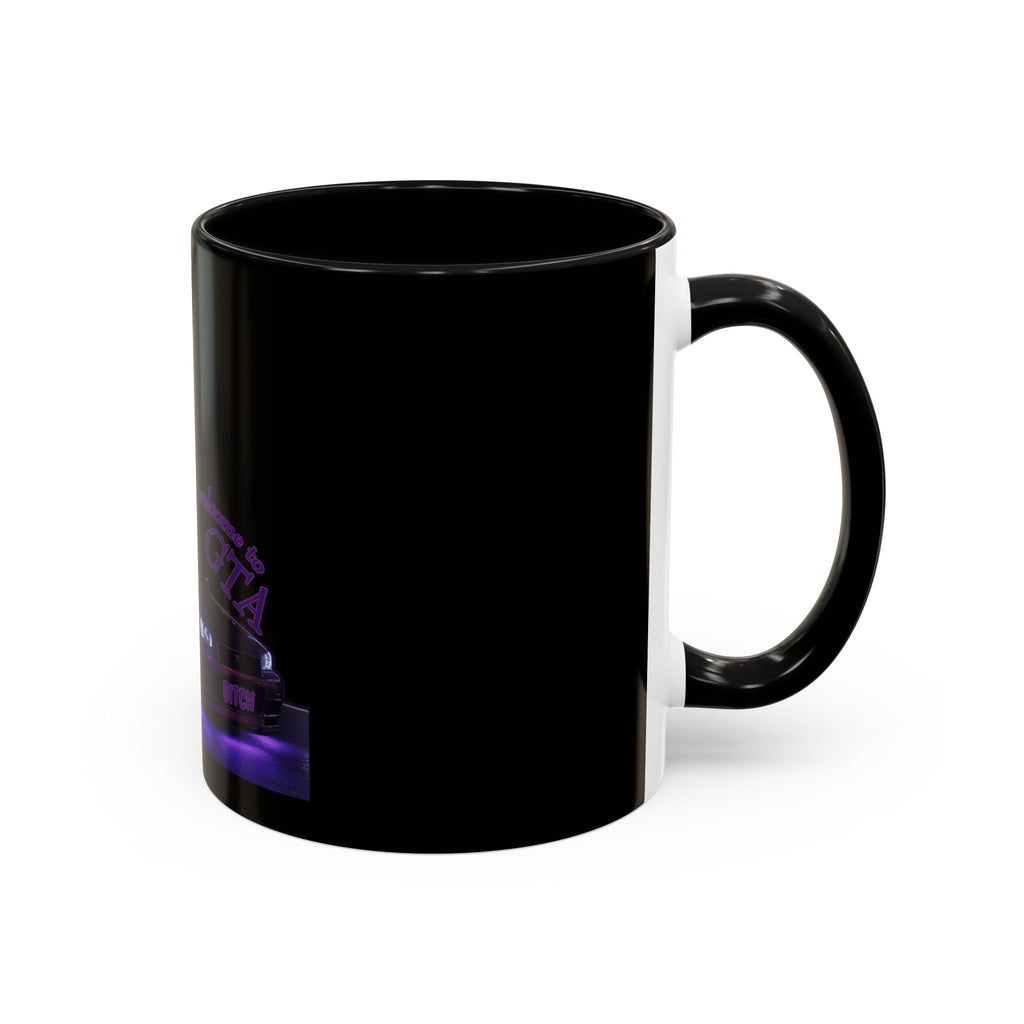 Daughter Doesn't Drive Like A Girl Purple / Accent Coffee Mug 11/15oz