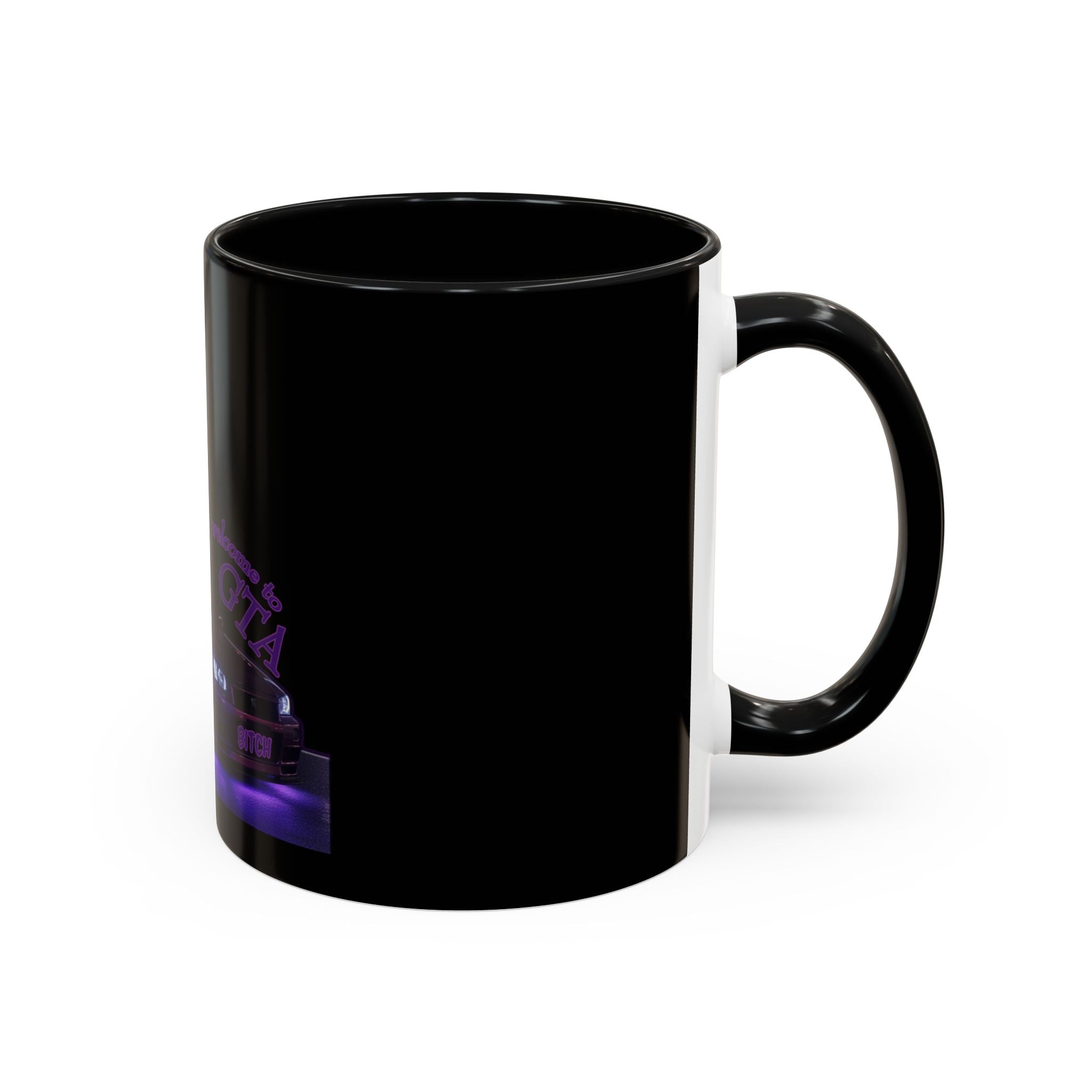 Daughter Doesn't Drive Like A Girl Purple / Accent Coffee Mug 11/15oz