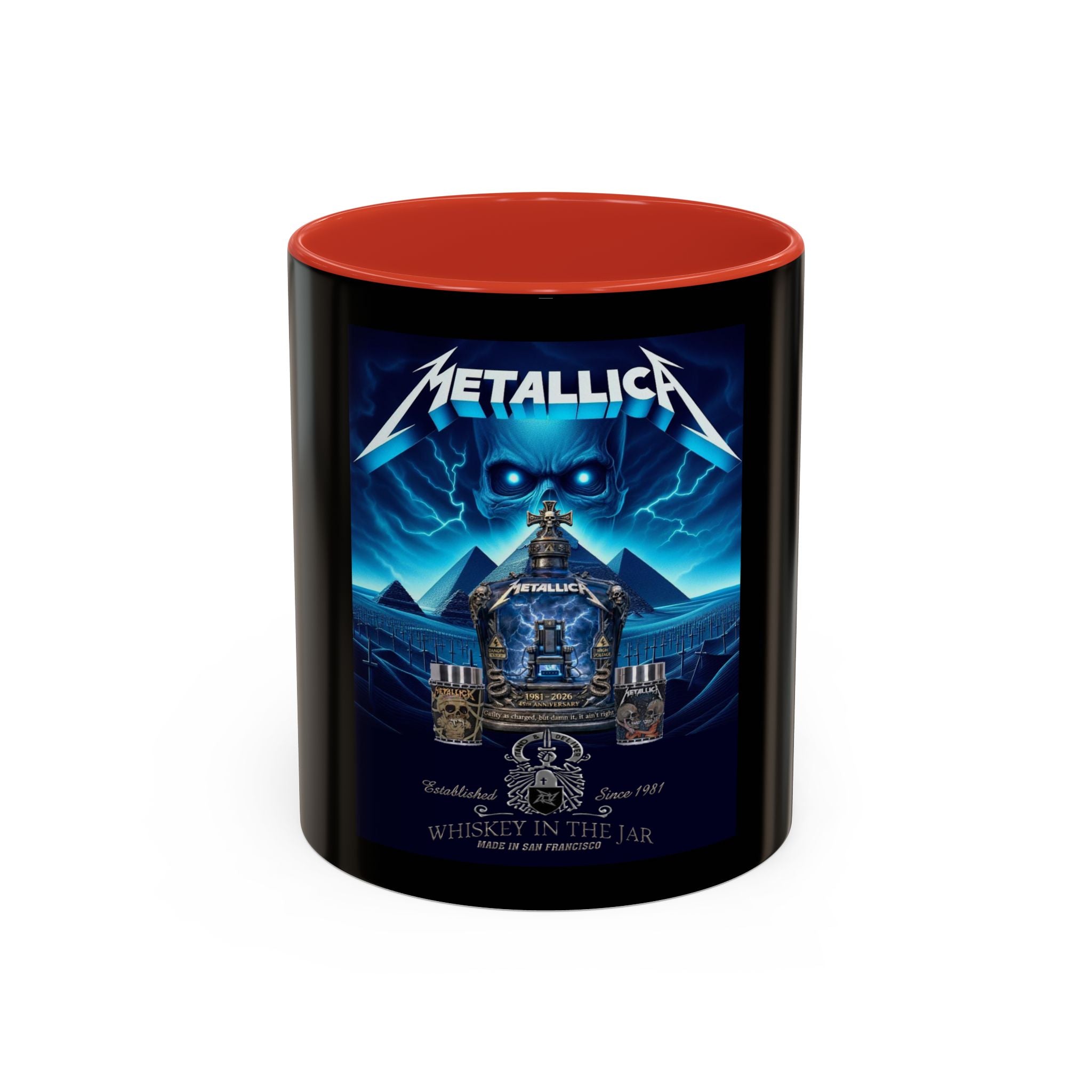 Metallica Whiskey in Jar / Accent Coffee Mug 11/15oz