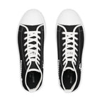 Pumba / Black White High Top Sneakers