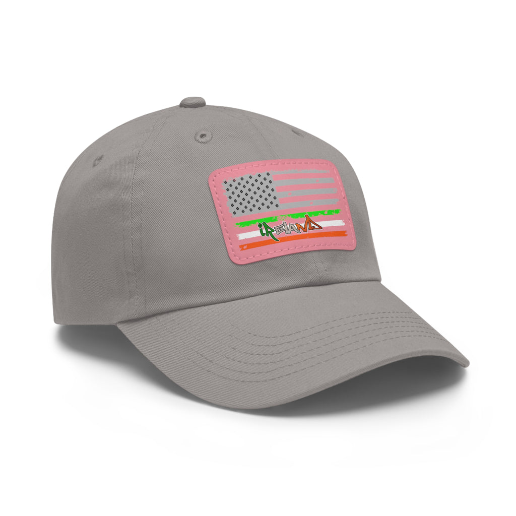 American/Ireland Flag / Leather Patch