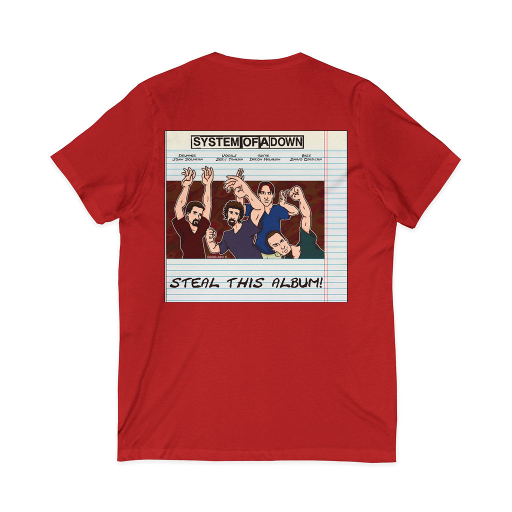 SOAD Steal This Album F&B / V Neck Tee