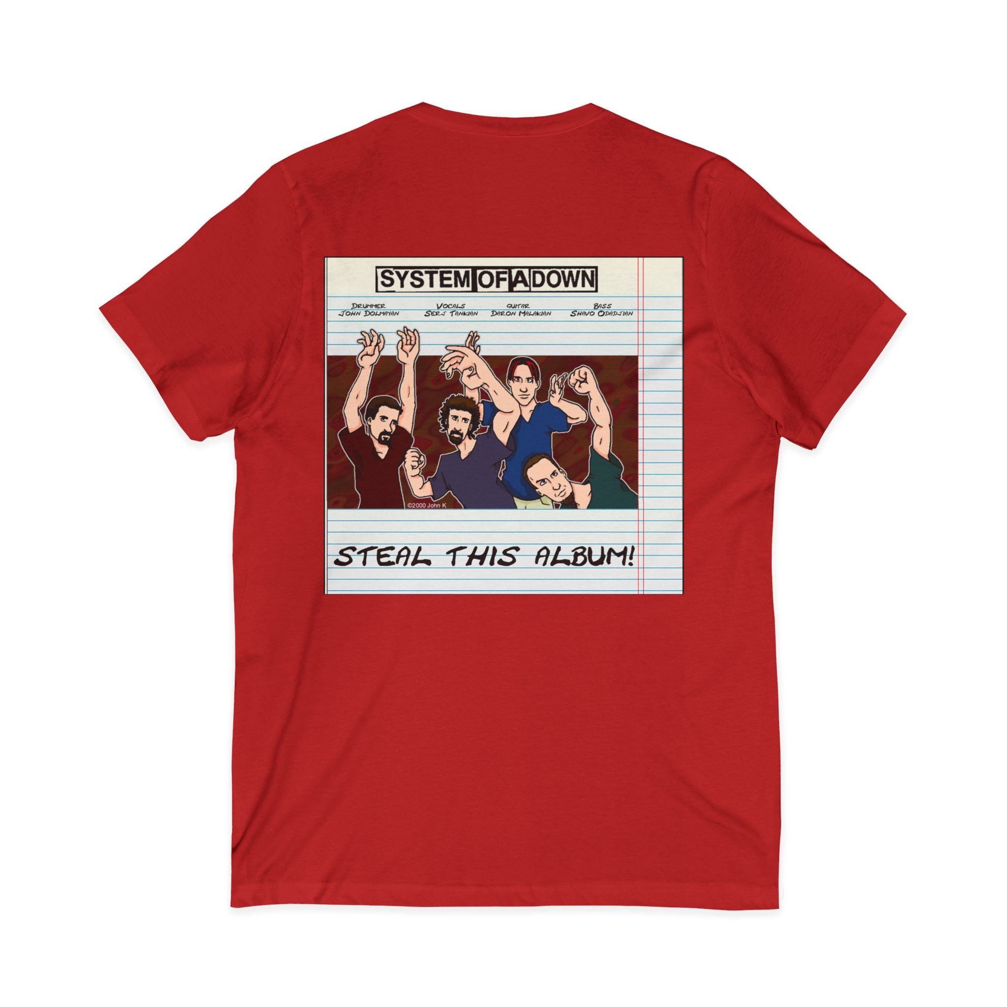 SOAD Steal This Album F&B / V Neck Tee