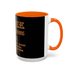 Coffee Spelled Backwards Is EEFFOC / Accent Coffee Mug 11/15oz