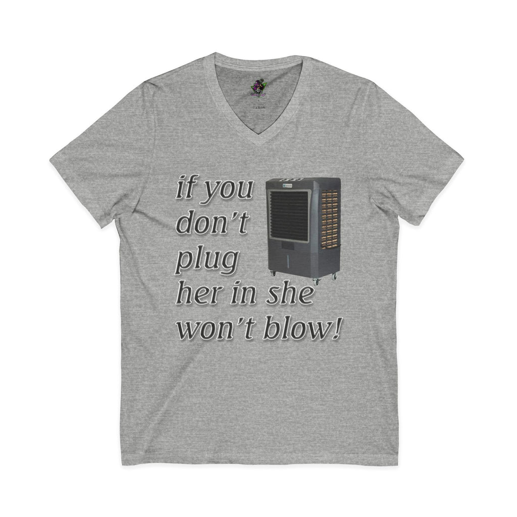 Plug Her In / V-Neck Tee