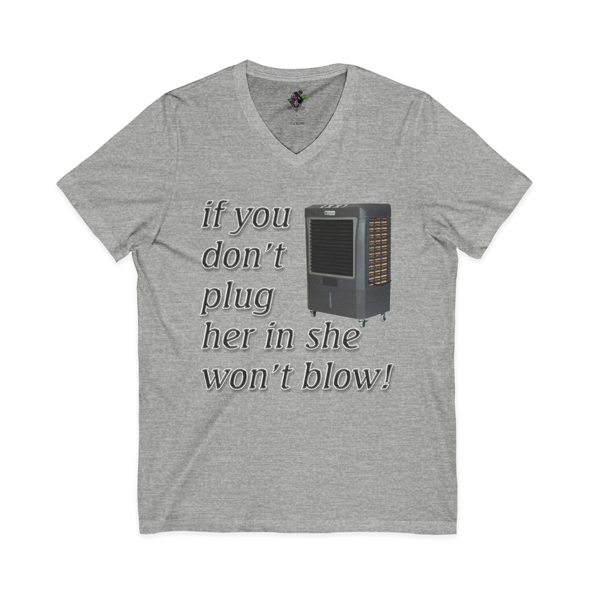 Plug Her In / V-Neck Tee