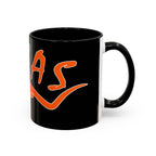 Texas Longhorns 1 / Accent Coffee Mug 11/15oz