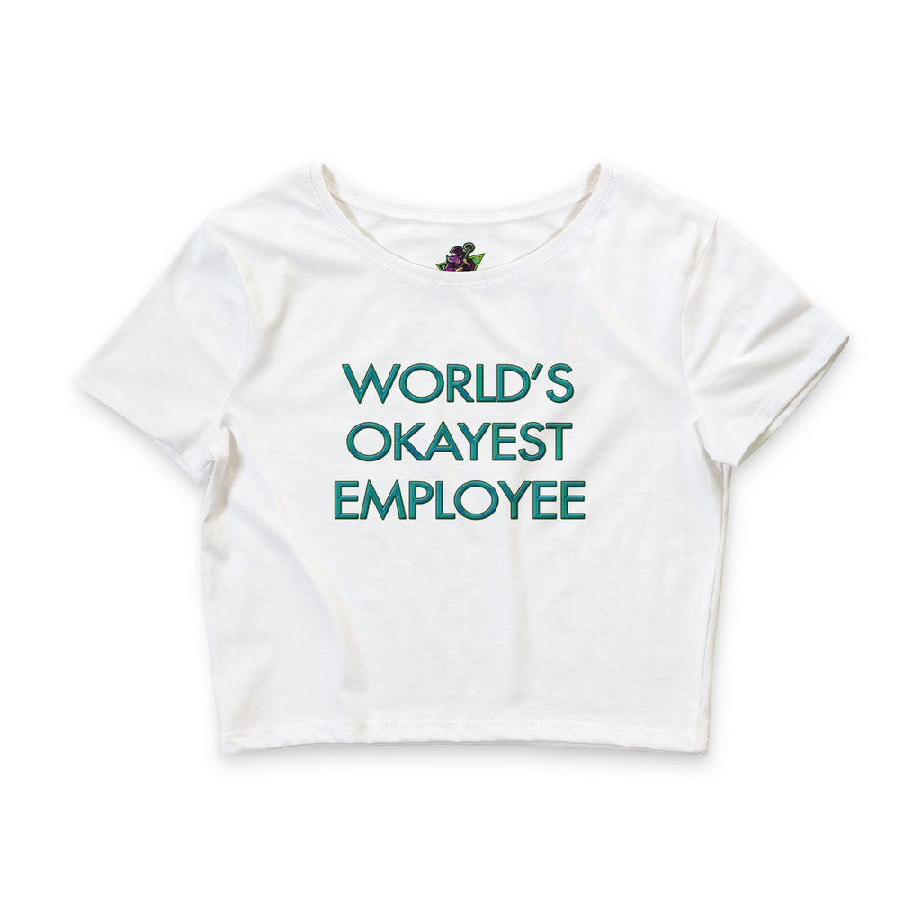 World's Okayest Employee / Crop Top