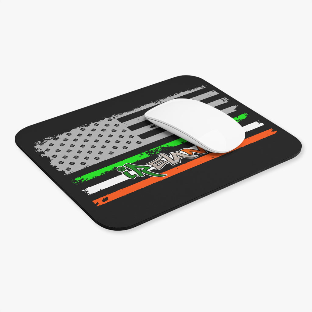 American / Ireland Flag  / Gaming Mouse Pad