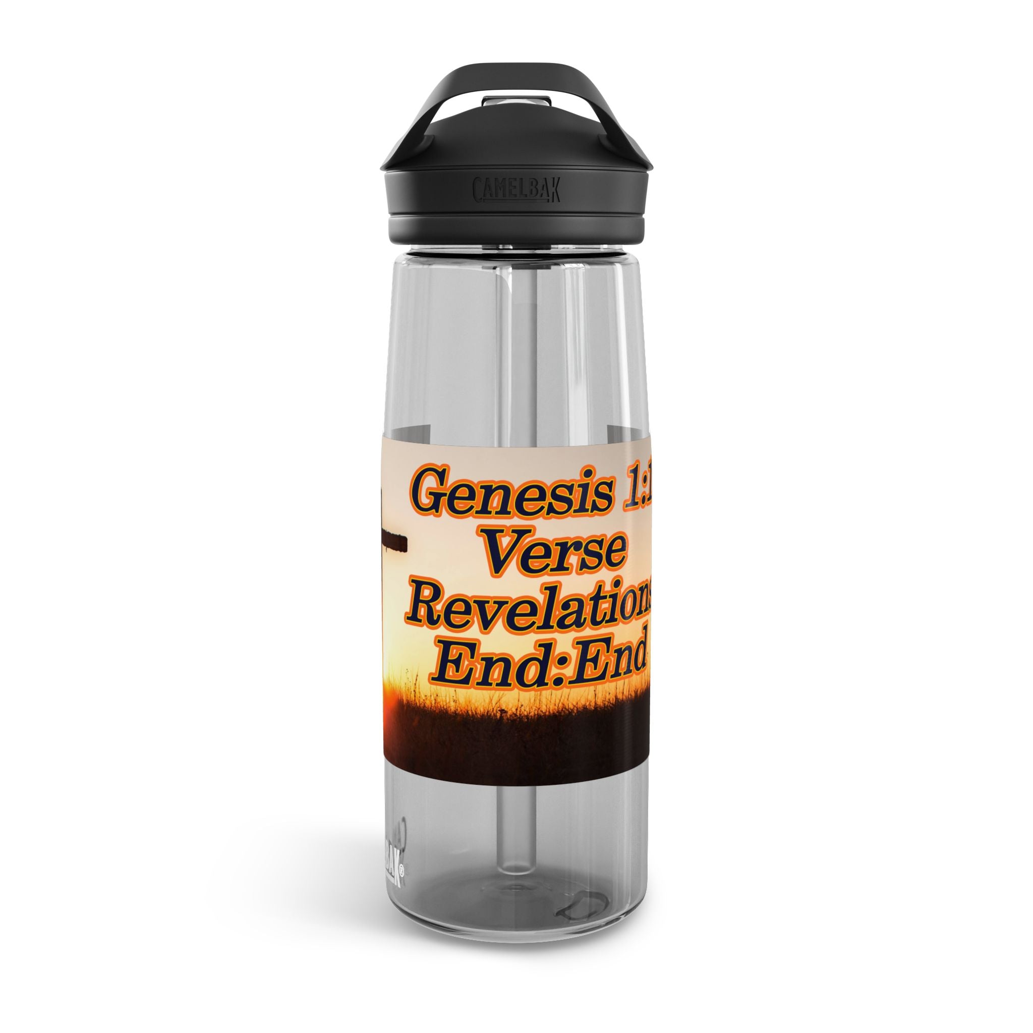 Genesis 1:1 / Revelations End:End / CamelBak Water Bottle 20/25oz