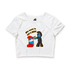 Who Wants to Pop a Smurf / Crop Top