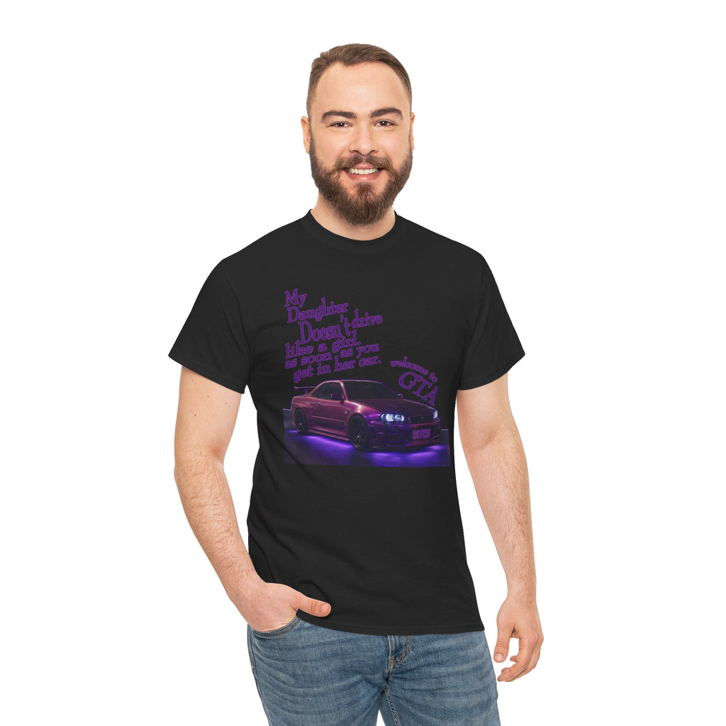 Daughter Doesn’t Drive Like A Girl Purple
