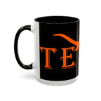 Texas Longhorns 2 / Accent Coffee Mug 11/15 oz